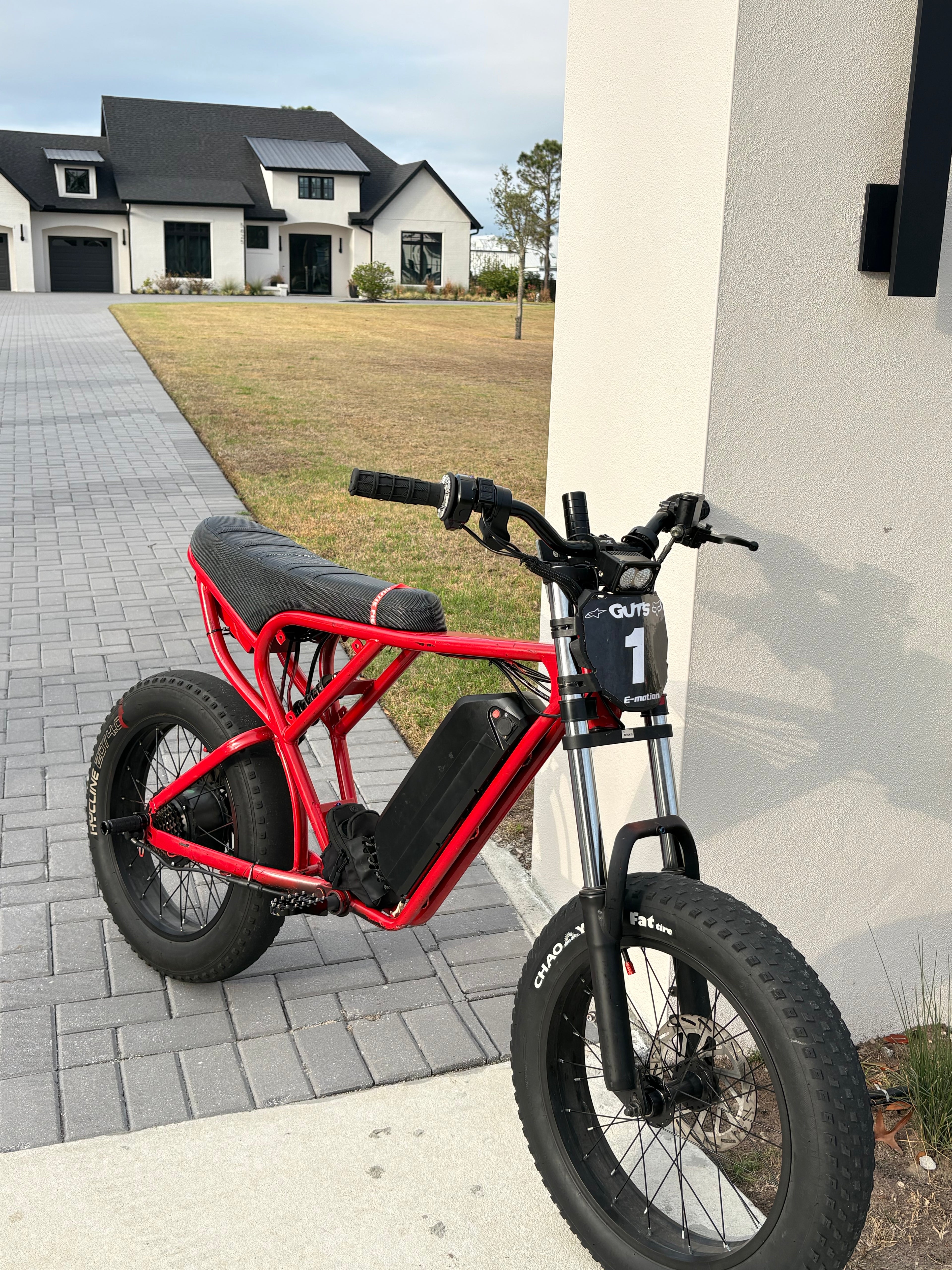E-bike pegs