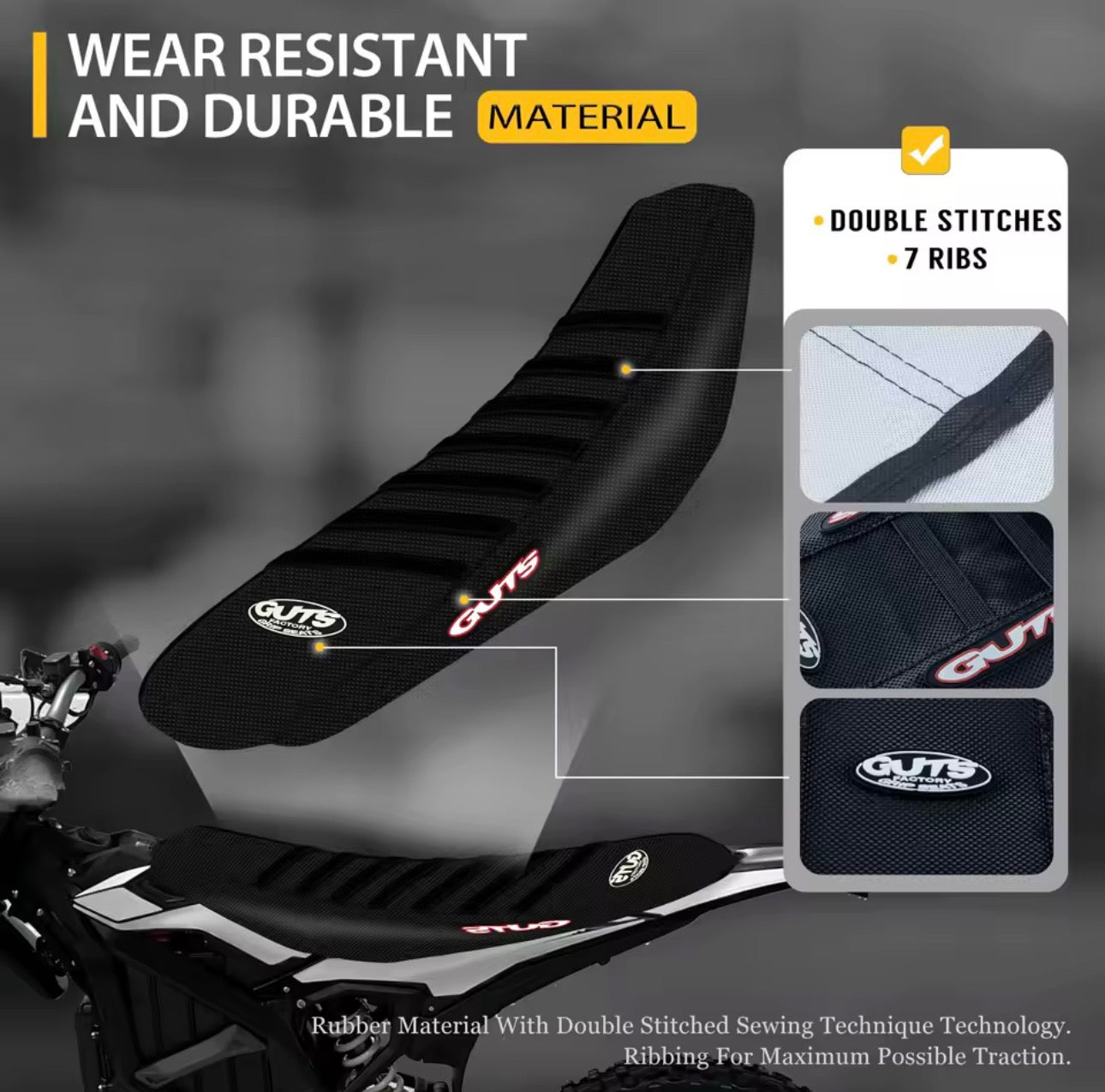 GUTS seat cover for ultra bee