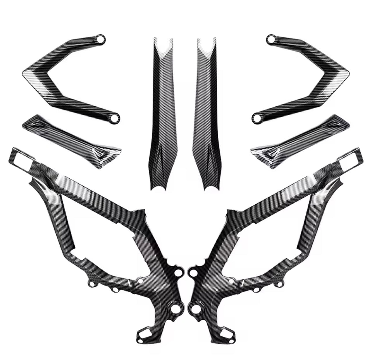 Carbon fiber ultra bee frame guards